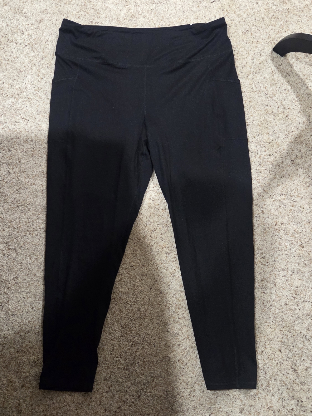 Maurices Black High-Waist Ponte Leggings